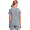 image:imageCherokee Infinity Scrub Top for Women Mock Wrap StretchGrey