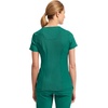 image:imageCherokee Infinity Scrub Top for Women Mock Wrap StretchHunter Green