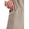 image:imageCherokee Infinity Scrub Top for Women Mock Wrap StretchKhaki
