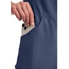 image:imageCherokee Infinity Scrub Top for Women Mock Wrap StretchNavy