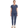 image:imageCherokee Infinity Scrub Top for Women Mock Wrap StretchNavy
