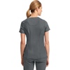 image:imageCherokee Infinity Scrub Top for Women Mock Wrap StretchPewter