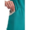 image:imageCherokee Infinity Scrub Top for Women Mock Wrap StretchTeal Blue