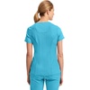 image:imageCherokee Infinity Scrub Top for Women Mock Wrap StretchTurquoise