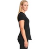 image:imageCherokee Infinity Scrubs for Women VNeck 4 Way Stretch 3 Pocket Scrub TopBlack