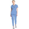 image:imageCherokee Infinity Scrubs for Women VNeck 4 Way Stretch 3 Pocket Scrub TopCiel