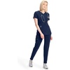 image:imageCherokee Infinity Scrubs for Women VNeck 4 Way Stretch 3 Pocket Scrub TopNavy