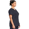 image:imageCherokee Infinity Scrubs for Women VNeck 4 Way Stretch 3 Pocket Scrub TopPewter