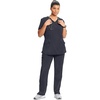 image:imageCherokee Infinity Scrubs for Women VNeck 4 Way Stretch 3 Pocket Scrub TopPewter