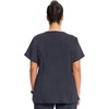 image:imageCherokee Infinity Scrubs for Women VNeck 4 Way Stretch 3 Pocket Scrub TopPewter