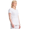 image:imageCherokee Infinity Scrubs for Women VNeck 4 Way Stretch 3 Pocket Scrub TopWhite
