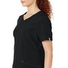 image:imageCherokee Infinity Womens Round Neck Scrub Top with 3 PocketsBlack