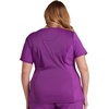 image:imageCherokee Infinity Womens Round Neck Scrub Top with 3 PocketsBright Violet