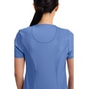 image:imageCherokee Infinity Womens Round Neck Scrub Top with 3 PocketsCiel