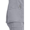 image:imageCherokee Infinity Womens Round Neck Scrub Top with 3 PocketsGrey