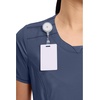 image:imageCherokee Infinity Womens Round Neck Scrub Top with 3 PocketsNavy