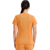 image:imageCherokee Infinity Womens Round Neck Scrub Top with 3 PocketsOrange Sunrise