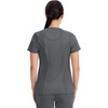 image:imageCherokee Infinity Womens Round Neck Scrub Top with 3 PocketsPewter