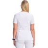 image:imageCherokee Infinity Womens Round Neck Scrub Top with 3 PocketsWhite