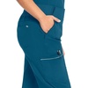 image:imageCherokee Infinity Womens Scrub Jogger Pants Mid Rise with 5 PocketsCaribbean Blue