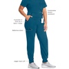 image:imageCherokee Infinity Womens Scrub Jogger Pants Mid Rise with 5 PocketsCaribbean Blue