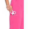 image:imageCherokee Infinity Womens Scrub Jogger Pants Mid Rise with 5 PocketsCarmine Pink