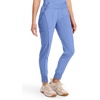 image:imageCherokee Infinity Womens Scrub Jogger Pants Mid Rise with 5 PocketsCiel Blue