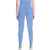 image:imageCherokee Infinity Womens Scrub Jogger Pants Mid Rise with 5 PocketsCiel Blue