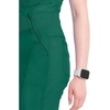 image:imageCherokee Infinity Womens Scrub Jogger Pants Mid Rise with 5 PocketsHunter Green