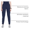 image:imageCherokee Infinity Womens Scrub Jogger Pants Mid Rise with 5 PocketsNavy