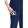 image:imageCherokee Infinity Womens Scrub Jogger Pants Mid Rise with 5 PocketsNavy
