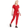 image:imageCherokee Infinity Womens Scrub Jogger Pants Mid Rise with 5 PocketsRed