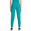 image:imageCherokee Infinity Womens Scrub Jogger Pants Mid Rise with 5 PocketsTeal Blue