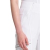 image:imageCherokee Infinity Womens Scrub Jogger Pants Mid Rise with 5 PocketsWhite