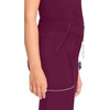 image:imageCherokee Infinity Womens Scrub Jogger Pants Mid Rise with 5 PocketsWine