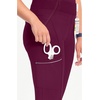 image:imageCherokee Infinity Womens Scrub Jogger Pants Mid Rise with 5 PocketsWine