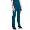 image:imageCherokee Infinity Womens Scrub Pant Mid Rise Tapered Leg Scrubs BottomsCaribbean Blue