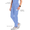 image:imageCherokee Infinity Womens Scrub Pant Mid Rise Tapered Leg Scrubs BottomsCiel
