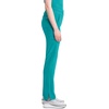 image:imageCherokee Infinity Womens Scrub Pant Mid Rise Tapered Leg Scrubs BottomsTeal Blue