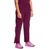 image:imageCherokee Infinity Womens Scrub Pant Mid Rise Tapered Leg Scrubs BottomsWine
