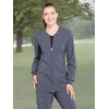 image:imageCherokee Infinity Zip Front Womens Scrub Jacket 4Way Stretch with Superior Performance and Comfort for Nurse CK370APewter