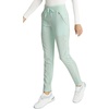 image:imageCherokee Statement Women Scrubs Pant Mid Rise Tapered Leg Drawstring CK055Minty Meadow