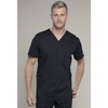 image:imageCherokee WW Revolution Scrubs For Men VNeck Mesh Yoke 2 PocketsBlack
