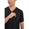 image:imageCherokee WW Revolution Scrubs For Men VNeck Mesh Yoke 2 PocketsBlack
