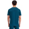 image:imageCherokee WW Revolution Scrubs For Men VNeck Mesh Yoke 2 PocketsCaribbean Blue