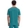 image:imageCherokee WW Revolution Scrubs For Men VNeck Mesh Yoke 2 PocketsTeal Blue