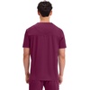 image:imageCherokee WW Revolution Scrubs For Men VNeck Mesh Yoke 2 PocketsWine