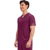 image:imageCherokee WW Revolution Scrubs For Men VNeck Mesh Yoke 2 PocketsWine