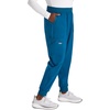 image:imageCherokee WW Revolution Womens Scrub Jogger Pants Mid Rise 5 PocketsCaribbean Blue
