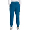 image:imageCherokee WW Revolution Womens Scrub Jogger Pants Mid Rise 5 PocketsCaribbean Blue